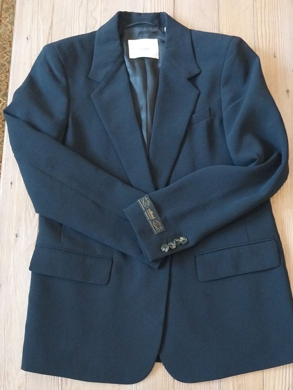 Wilfred Black Structured Blazer